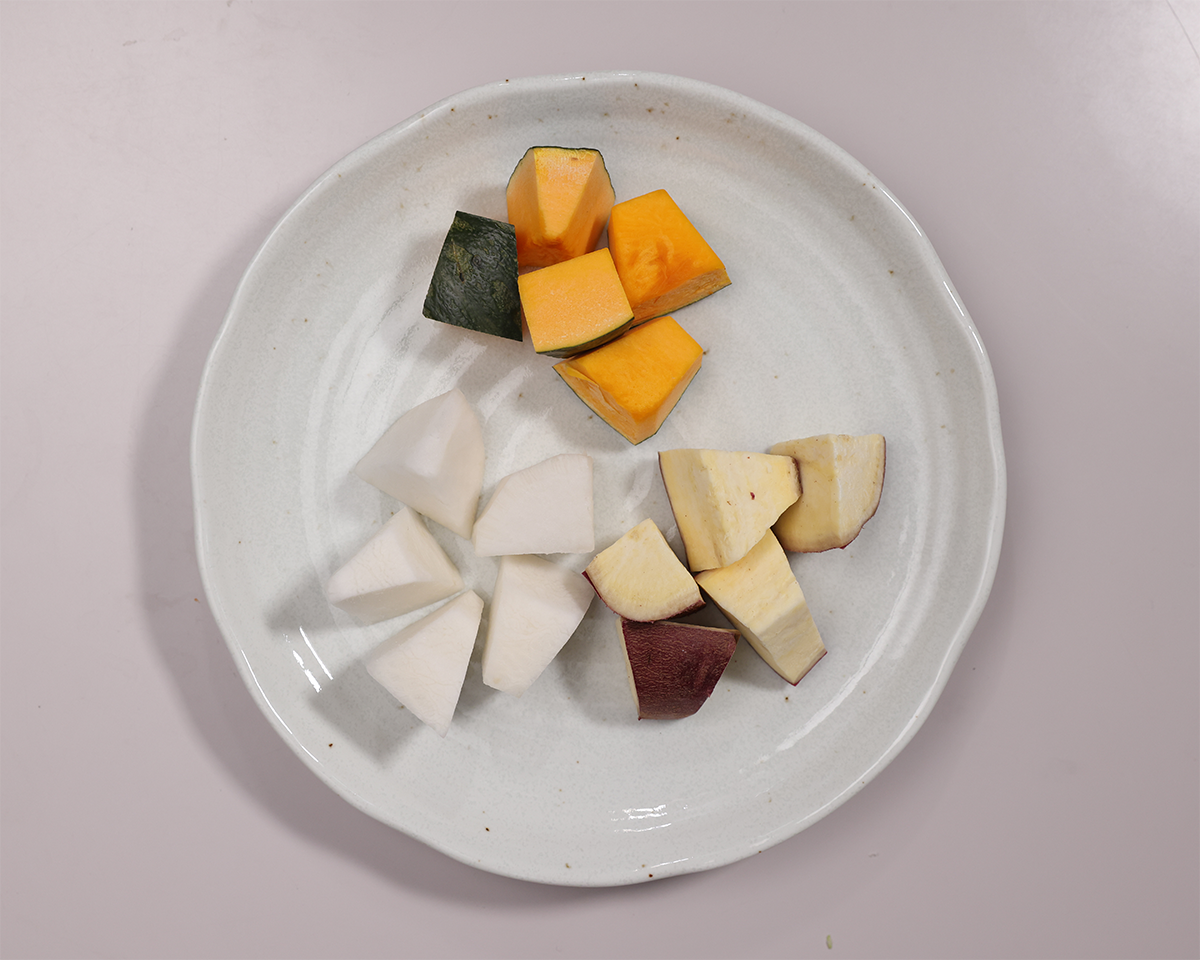 大根・南瓜・さつま芋乱切り